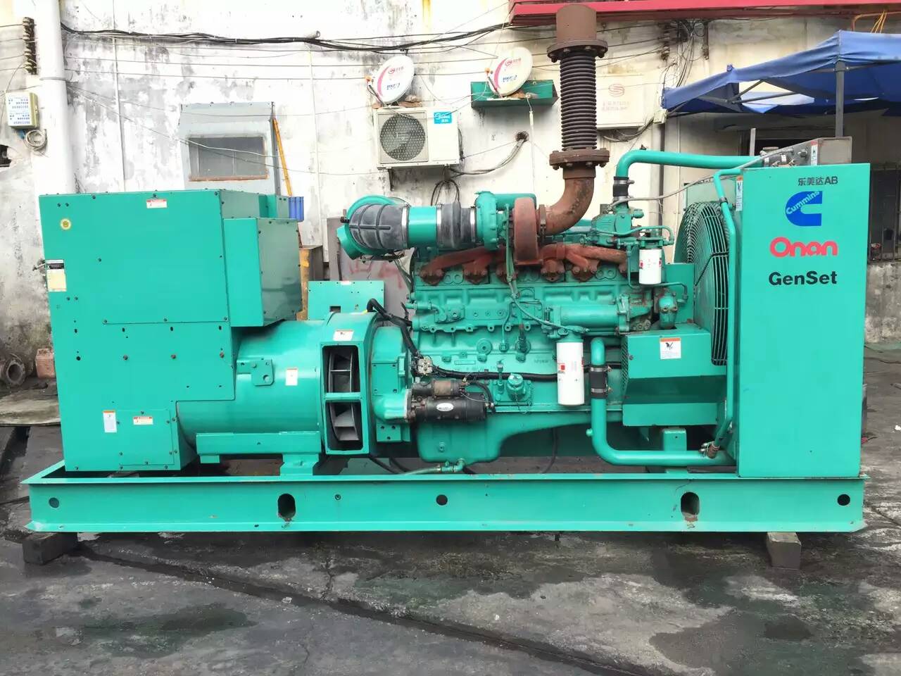 青浦租赁发电机-柴油发电机不正常冒烟的原因